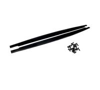 Faldones Laterales para E90 E92 E93 para M3 2005 2006 2007-2013 Faldón Lateral Impresión Carbono Panel Extensión Divisores Difusores Kits Carrocería(Glossly Black)
