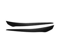 Faldones Laterales para E92 E93 2007-2014 Negro Brillante ABS Plástico Delantero Ceja para Faro Párpado Tapa Embellecedora Cubierta De Lámpara Pegatina Coche
