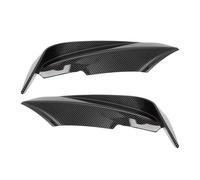 Faldones Laterales para F30 F31 F35 320i 328i 330i 335i 340i 316d 318d MS&Port 2012-2019 Alerón Divisor Lateral para Parachoques Delantero Cubierta Luz Antiniebla(Cubierta Superior de Carbono)