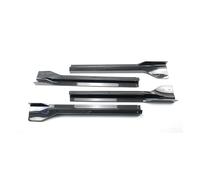 Faldones Laterales para Jeep para Grand para Cherokee para SRT SRT8 para Trackhawk 2018-2021 Extensión Faldón Lateral Coche Accesorios para Kit Carrocería(Aspecto de Fibra de Carbono.)