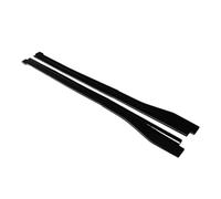 Faldones Laterales para Kia para K3 2014-2023 Faldones Laterales para Vehículos Paneles Basculantes De Extensión Divisores ala Labios Estilo(Gloss Black)