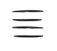 Faldones Laterales para Mercedes para Benz GLC Class X253 2016-2019 GLC250 260 300 350 43 AMG Parachoques Delantero Divisor Labios Alerón Embellecedor Luz Antiniebla(Patrón de Carbono 4PCS)