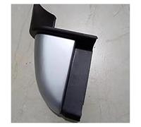 Faldones Laterales para Nissan para Navara D23 NP300 2015 2016 2017 2018 Accesorios Tapón Superior Tapa Paso Extremo Lateral(Rear Left-Silver)