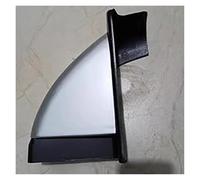 Faldones Laterales para Nissan para Navara D23 NP300 2015 2016 2017 2018 Accesorios Tapón Superior Tapa Paso Extremo Lateral(Front Left-Silver)