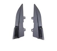 Faldones Laterales para Serie 3 G20 G28 325 330 para M-Sport Parachoques Trasero Divisor Alerón Lateral Canards Delantal Cubierta Adhesivo Negro Brillante(Carbon Look)