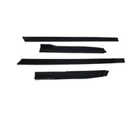 Faldones Laterales para VW para Golf 7 .5 MK7 R para GTI para Line Extensión Faldón Lateral Coche Paneles Basculantes Divisores Labios Kits Carrocería Ajuste(Gloss Black)