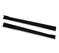 Faldones Laterales para VW para Golf MK6 MK7 GTI para Jetta 2015-2021 78.7" Spoiler Falda Lateral Spoiler Panel Extensión Panel Balancín Kit Cuerpo Winglet Lip(Negro)