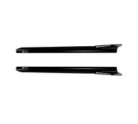 Faldones Laterales para X3 para X4 G01 G02 para M-Sport 2018 2019-2024 Faldón Lateral Coche Parachoques Alerón Divisor Protector Extensión Labio(Glossy Black)