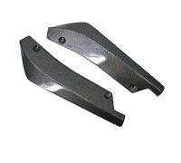 Faldones Laterales Tira Parachoques Delantero Y Trasero Universal para Coche Difusor Alerón Divisor Protector contra Arañazos Extensión Falda Lateral(Aspecto de Fibra de Carbono.)