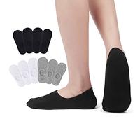 Falechay Calcetines Invisibles Tobilleros Mujer Hombre 10 pares Cortos Calcetin Negro Blanco Gris 3538