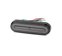 FALELELV Moto Luces Traseras Freno Luz freno LED para motocicleta 12/24 V intermitente guardabarros trasero luz estroboscópica roja para moto cross crucero ATV UTV trasera DRL