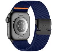 Faliogo Correa de nailon para Apple Watch 44mm 46mm 45mm 42mm 49mm - Correa deportiva de paracaídas para iWatch series 11 10 9 8 7 6 5 4 3 SE Ultra 3 2 1, Azul