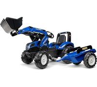 Falk 3090M - Excavadora New Holland T8 + Remolque