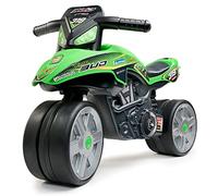 FALK 502BRS - Draisienne Moto Bud Racing - Verde - Ruedas silenciosas - A Partir de 2 años - 40% de plástico Reciclado - Fabricado en Francia