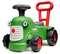Falk - Portador Vintage Tractor Fendt con Barra ergonómica de Ayuda a Caminar - 12 Meses - 90% de plástico Reciclado - Fabricado en Francia - 952