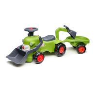 FALK - Portaexcavadora Vintage Claas - Pala Frontal - 12 Meses - 90% de plástico Reciclado - Excavadora - Fabricado en Francia - 912N