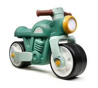 FALK Prem1er - Correa para Moto (Ruedas extragrandes y silenciosas), Color Verde, Manillar direccional, Aspecto Vintage, Contiene al Menos un 75% de plástico Reciclado, Fabricado en Francia, a Partir
