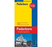 Falk Stadtplan Extra Paderborn 1:20 000: mit Ortsteilen von Bad Lippspringe, Borchen