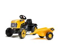 Falk - Tractor de Pedales para niños con Remolque, a Partir de 2 años