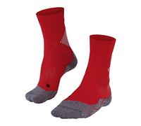 FALKE 4 GRIP Stabilizing U So hilo funcional para máxima velocidad 1 par, Calcetines Unisex adulto, Rojo Scarlet 8079, 42-43