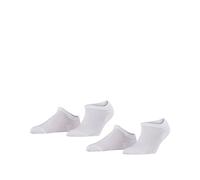 FALKE Active Breeze Multipack W Sn lyocell lisos 2 pares, Calcetines cortos Mujer, Blanco White 2000, 39-42