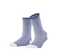 FALKE Active Breeze W So lyocell lisos 1 par, Calcetines Mujer, Azul Smoky Blue 6483 Clean Break, 39-42