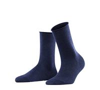 FALKE Active Breeze W SO lyocell unicolor 1 par, Calcetines Mujer, Azul (Navy Melange 61270), 39-42