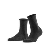 FALKE Active Breeze W SO lyocell unicolor 1 par, Calcetines Mujer, Gris (Anthracite Melange 31170), 35-38