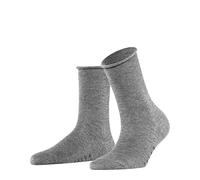 FALKE Active Breeze W SO lyocell unicolor 1 par, Calcetines Mujer, Gris (Light Grey Melange 32160), 35-38