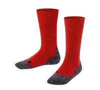 FALKE Active Warm K SO lana gruesa transpirable 1 par, Calcetines Unisex niños, Rojo (Fire 8150), 19-22