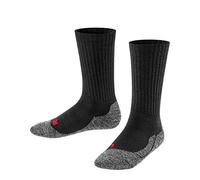 FALKE Active Warm K So lana gruesos transpirables lisos 1 par, Calcetines Unisex niños, Negro Black 3000, 27-30
