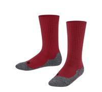 FALKE Active Warm K So lana gruesos transpirables lisos 1 par, Calcetines Unisex niños, Rojo Lipstick 8000, 39-42