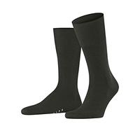 FALKE Airport Hombre Calcetines regulación de la temperatura a través de la lana virgen green mel. (7155), 45-46