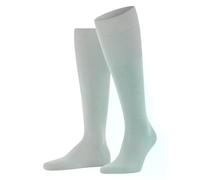 FALKE Airport M Kh lana algodón lisos 1 par, Calcetines largos Hombre, Gris Silver 3462, 41-42