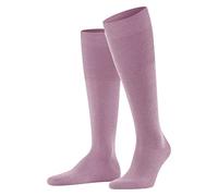 FALKE Airport M Kh Lana Algodón Lisos Calcetines largos, Rosa Light 8276, 41-42 Hombre