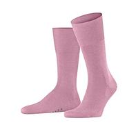 FALKE Airport M So lana algodón lisos 1 par, Calcetines Hombre, Rosa Light 8276, 41-42