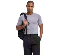 FALKE Backpack-Ready Hombre Camiseta Wool-Tech Light Grey-Heather (3757), L