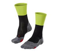 FALKE BC Gravel U So algodón hilo funcional antiampollas 1 par, Calcetines de ciclismo Unisex adulto, Negro Black 3007, 37-38