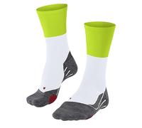 FALKE BC Gravel U So algodón hilo funcional antiampollas 1 par, Calcetines de ciclismo Unisex adulto, Blanco White 2007, 37-38