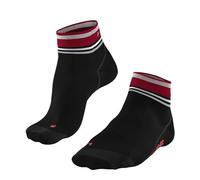 FALKE BC Impulse Short U Sso hilo funcional antiampollas 1 par, Calcetines de ciclismo Unisex adulto, Negro Black 3008, 42-43