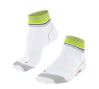 FALKE BC Impulse Short U Sso hilo funcional antiampollas 1 par, Calcetines de ciclismo Unisex adulto, Blanco White 2007, 37-38