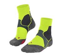 FALKE BC3 Comfort U Sso hilo funcional algodón antiampollas 1 par, Calcetines de ciclismo Unisex adulto, Verde Matrix 7316, 39-41