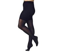 FALKE Beauty Plus 50 DEN W Ti semiopaco lisas 1 pieza, Pantimedias Mujer, Azul Marine 6179, SHORT