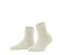 FALKE Bedsock Rib W Hp lana cachemira gruesos estampados 1 par, Calcetines Mujer, Blanco Off-White 2049, 39-42