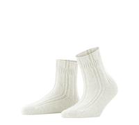 FALKE Bedsock W Hp lana de angora gruesos estampados 1 par, Calcetines Mujer, Blanco Off-White 2049, 35-38