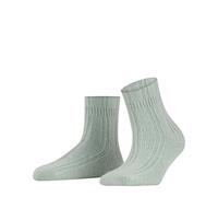 FALKE Bedsock W Hp lana de angora gruesos estampados 1 par, Calcetines Mujer, Verde Peppermint 7792, 35-38