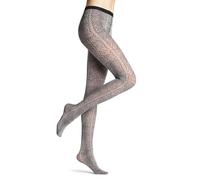 FALKE Brumation 50 DEN W Ti semiopaco estampadas 1 pieza, Pantimedias Mujer, Gris Shark 3258, S
