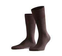 FALKE Calcetines 'Airport' chocolate / blanco 43-44 chocolate / blanco