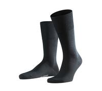 FALKE Calcetines 'Airport' negro / blanco, Talla 41-42