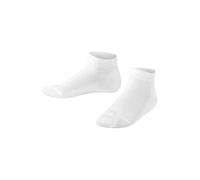 FALKE Family K Sn algodón sostenible lisos 1 par, Calcetines cortos Unisex niños, Blanco White 2000, 35-38